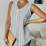 Zeagoo Women Eyelet Tank Tops Sleeveless Shirts V Neck Cute Top