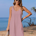 Zeagoo Summer Dress for Women Sleeveless Tank Dress