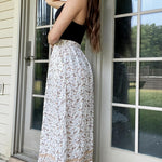Zeagoo Women's Boho Floral Skirt