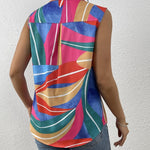 Zeagoo Sleeveless Blouses Casual Button Down Shirts