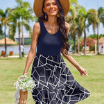 Zeagoo Women Summer Dresses Sleeveless Casual Tank Dress