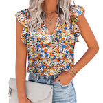 Shirts Short Sleeve Loose T Shirt Blouses - Zeagoo (Us Only)