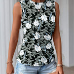 Zeagoo Ruched Tank Tops Dressy Casual Shirts