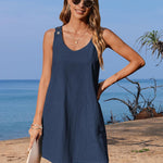 Zeagoo Summer Dress for Women Sleeveless Tank Dress