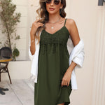 Zeagoo Women's Boho Summer Dress Bohemian Mini Dress (DE Only)