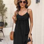 Zeagoo Women's Boho Summer Dress Bohemian Mini Dress (DE Only)