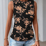 Zeagoo Ruched Tank Tops Dressy Casual Shirts