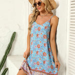 Zeagoo Women's Boho Beach Dress  Casual Summer Dress (DE Only)