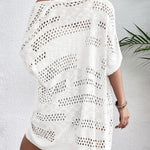 Zeagoo Short Sleeve Boho Oversized Knitted Cardigan