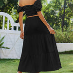 Zeagoo Rock Damen Elegant Hohe Taille Skirt (DE Only)