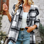Zeagoo Long Sleeve Plaid Top Jacket for Women Casual Work Office Loose Fit 2026 | Under $40