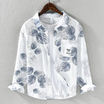 Soft Tones Tropical Shirt for Men