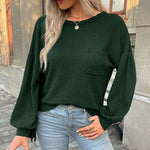 Zeagoo Long Sleeve Backless Hollow Knit Sweater for Women Casual Work Office Loose Fit 2026 | Under