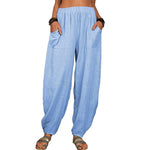 Elviane | Casual Cotton-Linen Harem Pants