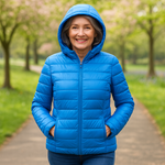 Metta Transitional Padded Jacket | Sky Blue