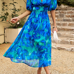 Arabella | Floral Midi Dress