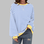 Grace | Classic Striped Sweatshirt