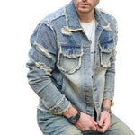 Vanguard Shredded Edge Denim Jacket