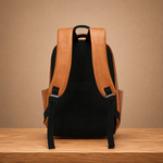 Leather Business Laptop Backpack