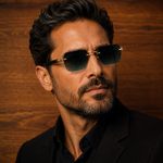 Rimless Square Sunglasses