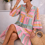Rosalind | Flowing Midi Dress