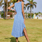 Zeagoo Women Casual Summer Dress Pleated Sundress
