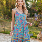 Zeagoo Women's Boho Beach Dress  Casual Summer Dress (DE Only)