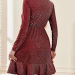 Zeagoo Dress Women's Christmas Dress Elegant Winter Dress (DE Only)