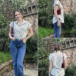 Zeagoo Women's Blouse Casual Short Sleeve Shirt (DE Only)