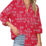 Zeagoo Linen Button Down Shirts  Long Sleeve Cotton Gauze Tops