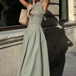 Isadora | The Sleeveless Sculpting Maxi Dress