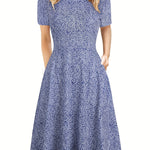 Evelyn Quinn | Retro A-Line Summer Dress
