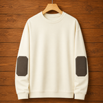 Elbow Patch Crewneck Sweatshirt