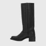 LERELIA | LEATHER KNEE-HIGH BOOTS