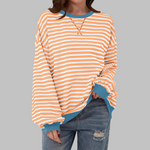 Grace | Classic Striped Sweatshirt