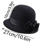Evelyn Rose Wool Cloche