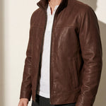 Armando Faux Leather Jacket