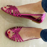 FLORENCE | Metallic Shine Sandals