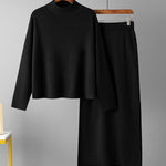 Zeagoo Women's Casual Loose Fashion Long Skirt Two-piece Set