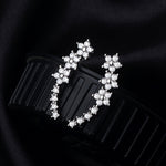 Elena | Light Catching Floral Earrings