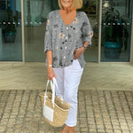 Felicity | Floral Button Blouse