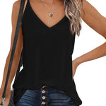 V Neck Camisole Tank Top- S-XXL - Zeagoo (Us Only)