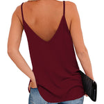 V Neck Camisole Tank Top- S-XXL - Zeagoo (Us Only)