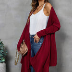 Open Front Cardigan Soft Outerwear - Zeagoo (Us Only)