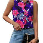 Zeagoo Sleeveless Blouses Casual Button Down Shirts