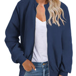 Zeagoo Sherpa Fleece Jacket Faux Fuzzy Casual Zip Up Coat