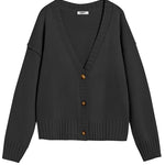Zeagoo Women's Cropped Cardigan 2024 Fall Button Sweaters