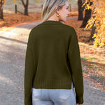Zeagoo Women's Cropped Cardigan 2024 Fall Button Sweaters