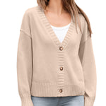 Zeagoo Women's Cropped Cardigan 2024 Fall Button Sweaters