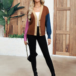 Zeagoo Women's Cropped Cardigan 2024 Fall Button Sweaters